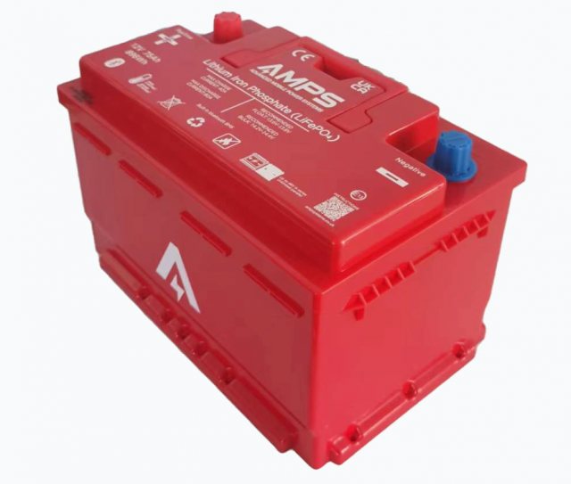 AMPS AL1275 Lithium Iron Phosphate Battery with Bluetooth