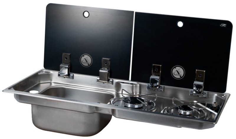 CAN FL1922 Slimline Luxury Sink/Hob Combination CAN FL1922 Slimline Luxury Sink/Hob Combination