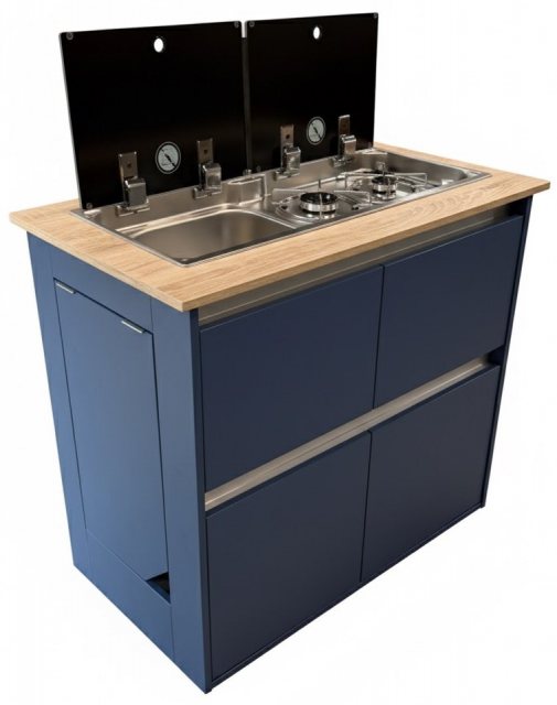 AERO POD Compact: Universal Camper Kitchen Unit