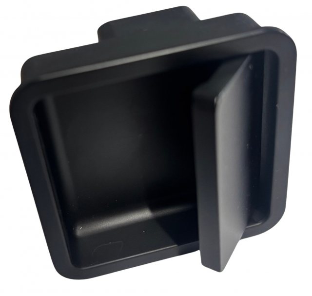 Confurn Recessed Shell Handle with Lock