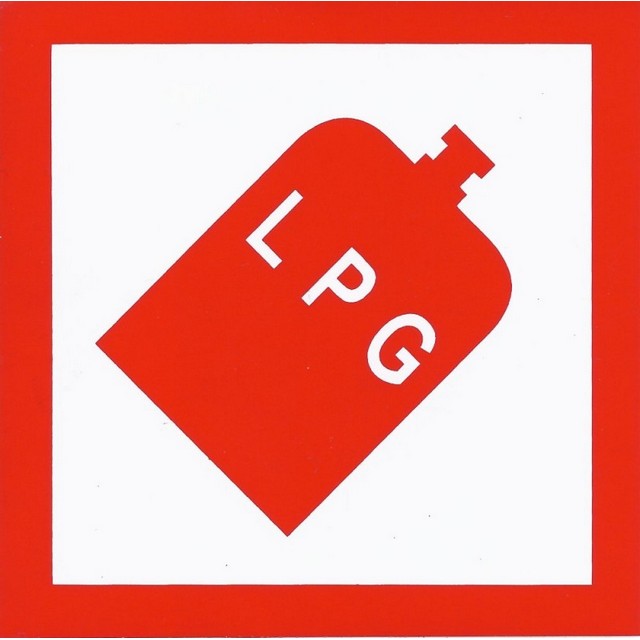 LPG Adhesive Label/Sticker