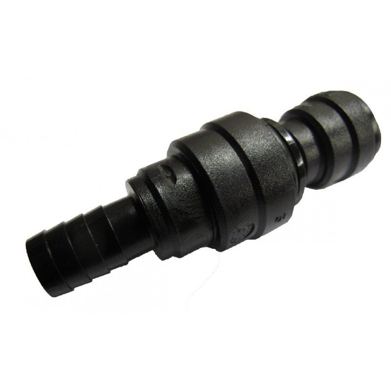 Push Fit Straight Adapter 12 mm to 1/2