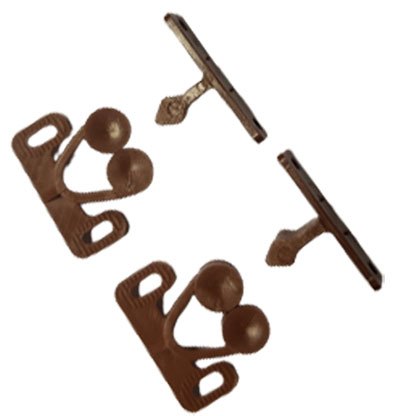 Double Roller Catch (Pack of Two) Double Roller Catch (Pack of Two)