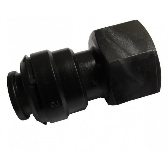 Push-Fit Female Adaptor 3/8" to 12 mm