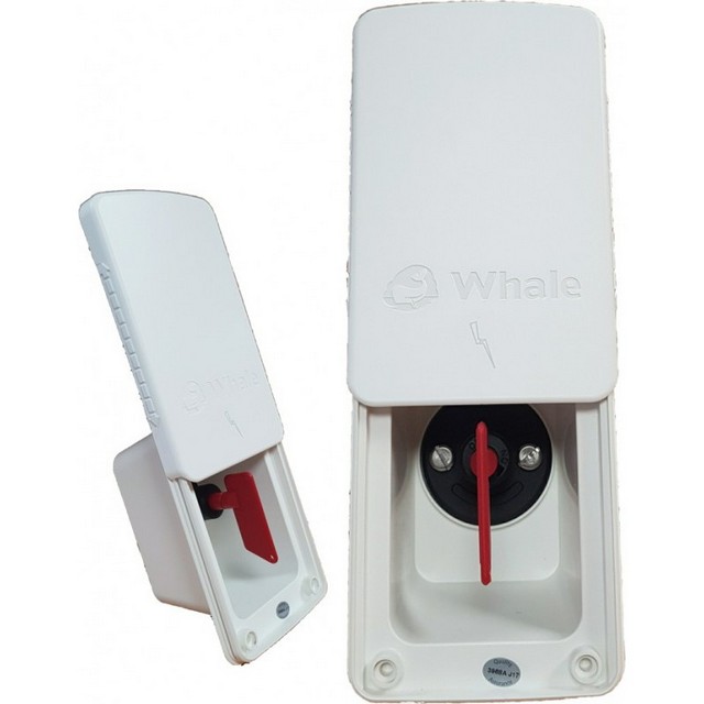 Whale EASI Slide Isolator Switch Complete White