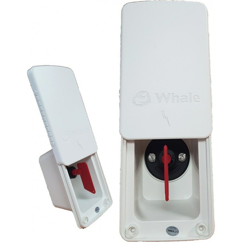Whale EASI Slide Isolator Switch Complete White Whale EASI Slide Isolator Switch Complete White