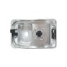 CAN FL1323GP Rectangular One Burner Hob/Sink CombI CAN FL1323GP Rectangular One Burner Hob/Sink CombI