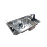 CAN FL1323GP Rectangular One Burner Hob/Sink CombI CAN FL1323GP Rectangular One Burner Hob/Sink CombI