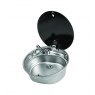 CAN LR1770 Round Sink with Glass Lid (Dia. 407 mm)