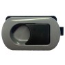 Mid grey facia/black paddle