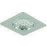 Hafele LED Square recessed light, 12V/1.7W, Warm White