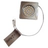 Hafele LED Square recessed light, 12V/1.7W, Warm White Hafele LED Square recessed light, 12V/1.7W, Warm White