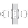 Entrance Lock Knob Set 70 mm Steel