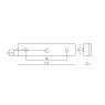 Baldacci ABS Locking Pull Open Handle (V269) Baldacci ABS Locking Pull Open Handle (V269)