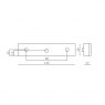 Baldacci ABS Locking Pull Open Handle (V269) - Temporarily Out of Stock