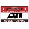 W4 Mobile Tracking Fitted Stickers