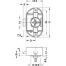 Single Small Lock Only (15 mm) Grey