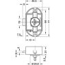 Single Large Lock Only (22 mm) Grey