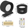 ORB rechargeable LED adjustable wall light available in White or Black ORB rechargeable LED adjustable wall light available in White or Black