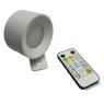 ORB rechargeable LED adjustable wall light available in White or Black