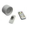 ORB rechargeable LED adjustable wall light available in White or Black