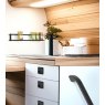 Confurn Recessed Shell Handle with Lock