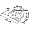 Fiamma Fresh Water Roll Tank - 23 litres Fiamma Fresh Water Roll Tank - 23 litres