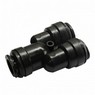 W4 Push Fit Two Way Adapter 12 mm