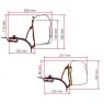 Fiamma F45S Awning Brackets