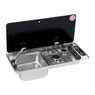 CAN FL1400/FL1410 Two burner Hob/Sink Combi - Single Lid